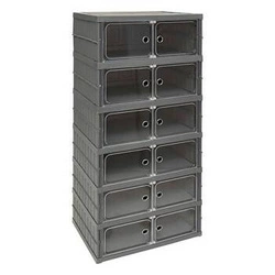 Szafka do przechowywania Fold`n`Box składana szara